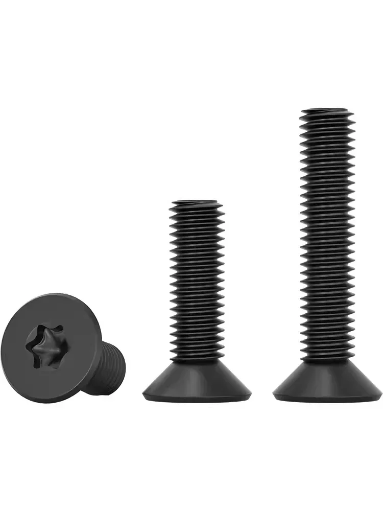 CM GB2673 черная 304 звездообразная головка из нержавеющей стали плоский потайной