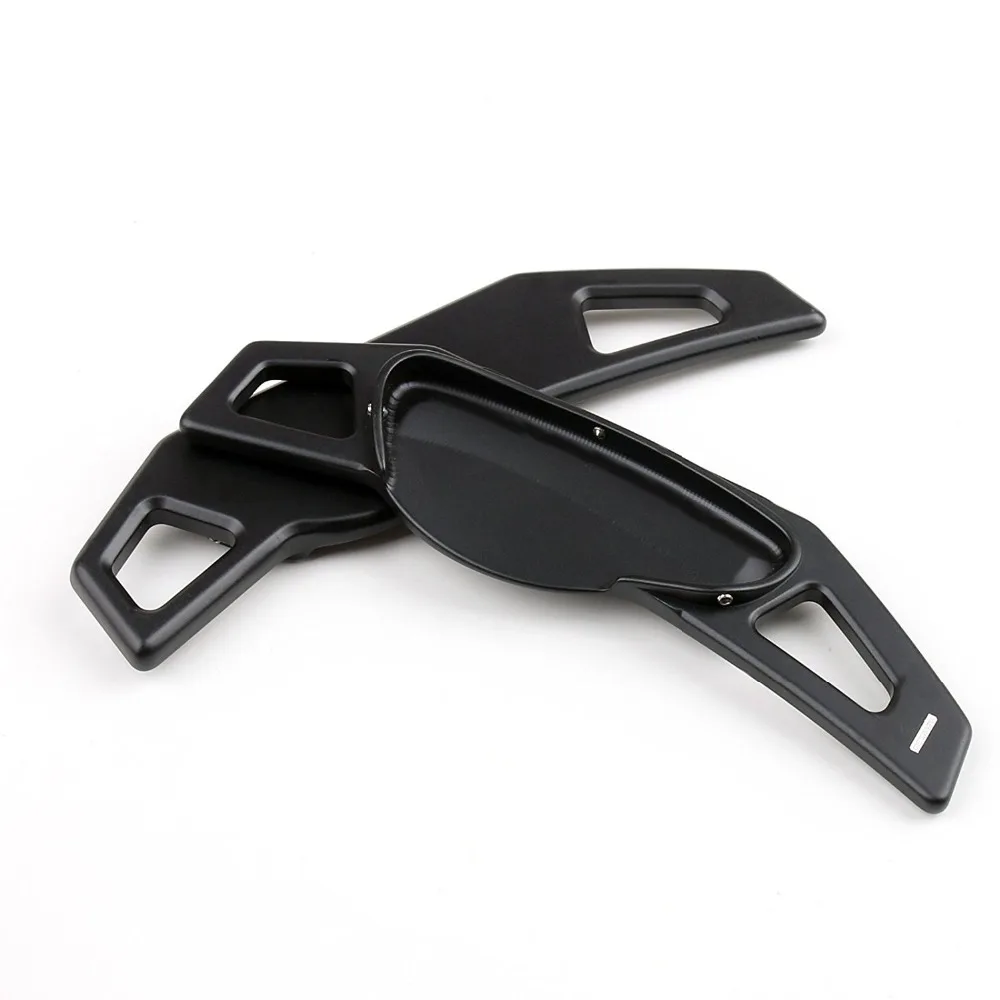 Черные Весла удлинитель переключения весла наклейка украшение для мерседес Benz