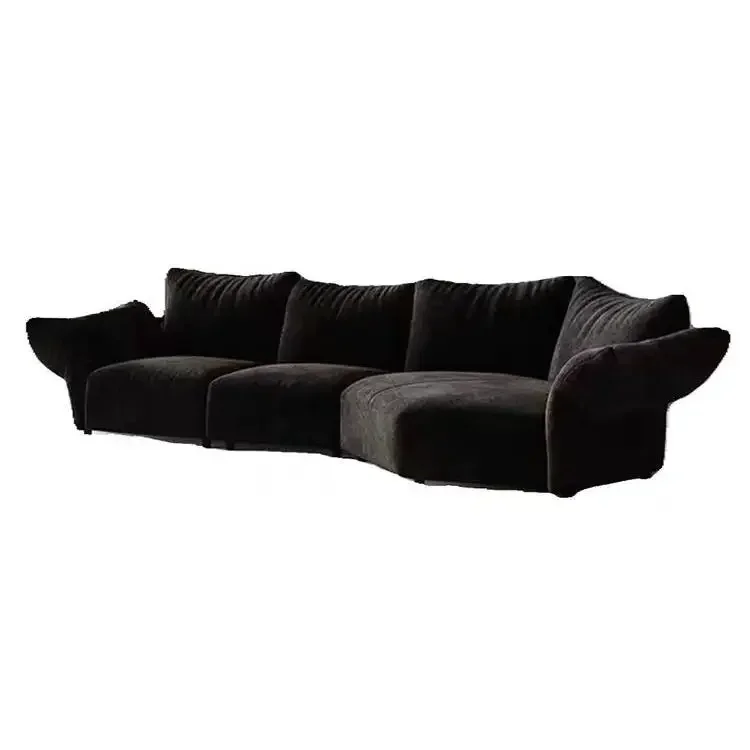 Итальянский роскошный тканевый секционный диван с откидной спинкой для отеля