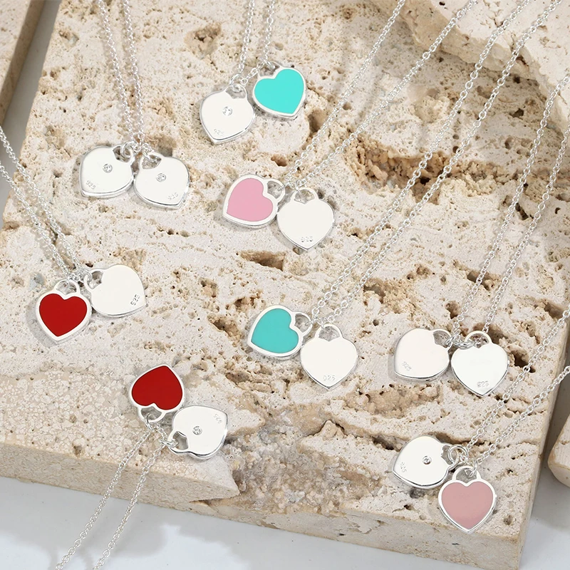 

Женское ожерелье из серебра 2022 пробы, с эмалью