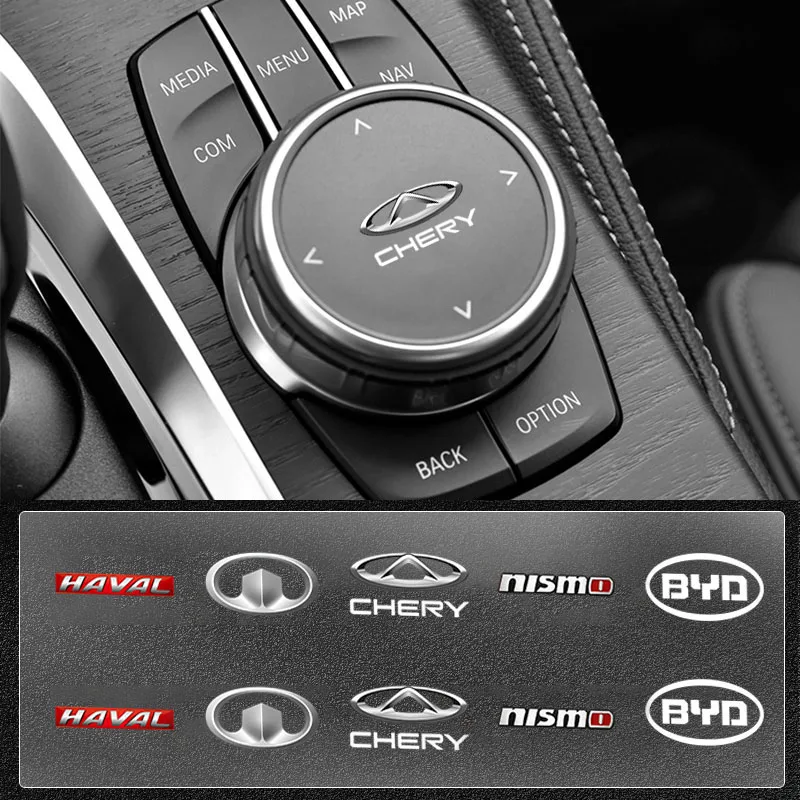 

10PCS UV Car Window Switch Knob Sticker Interior Decal For Cadillac CTS ATS Escalade Eldorado BLS Miniatura SRX XT5 XT4 STS XT6