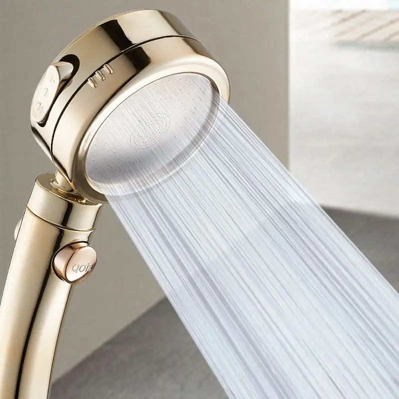 

Booster shower head [one-click water stop] shower head