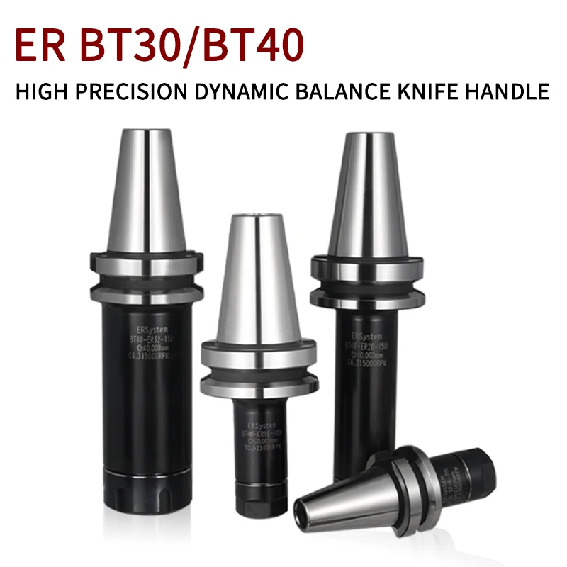 

BT30 BT40 Dynamic Balance G2.5 High Speed ER Milling Shank 0.003 High Precision CNC Machining Center ER16 ER20 ER25 ER32 Collet