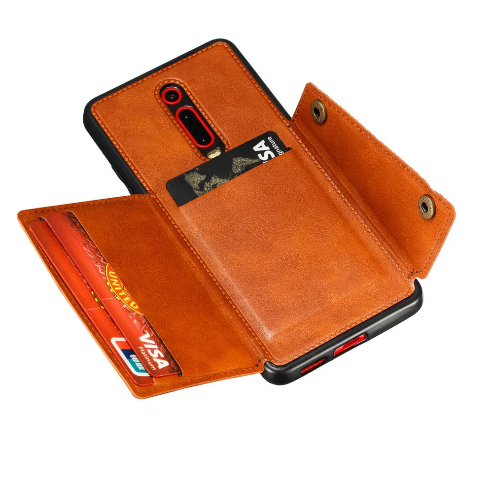 Luxury Leather Flip Card Slot for Xiaomi Mi 9T Pro 12T Case Mi 12 Lite 10a 12x Back Cover Funda Redmi 10c 9 T 10 C 11T 10T Mi9T