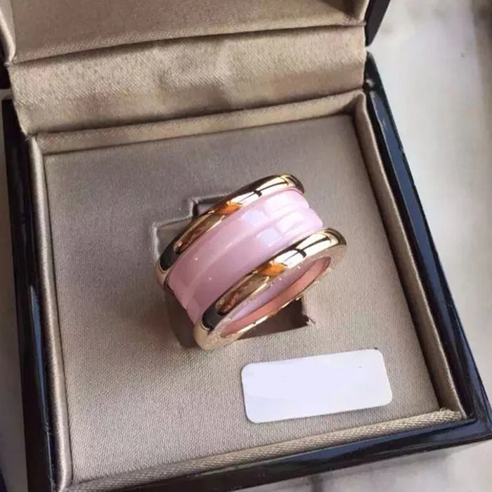 Модное индивидуальное кольцо из титановой стали ювелирные изделия розовая