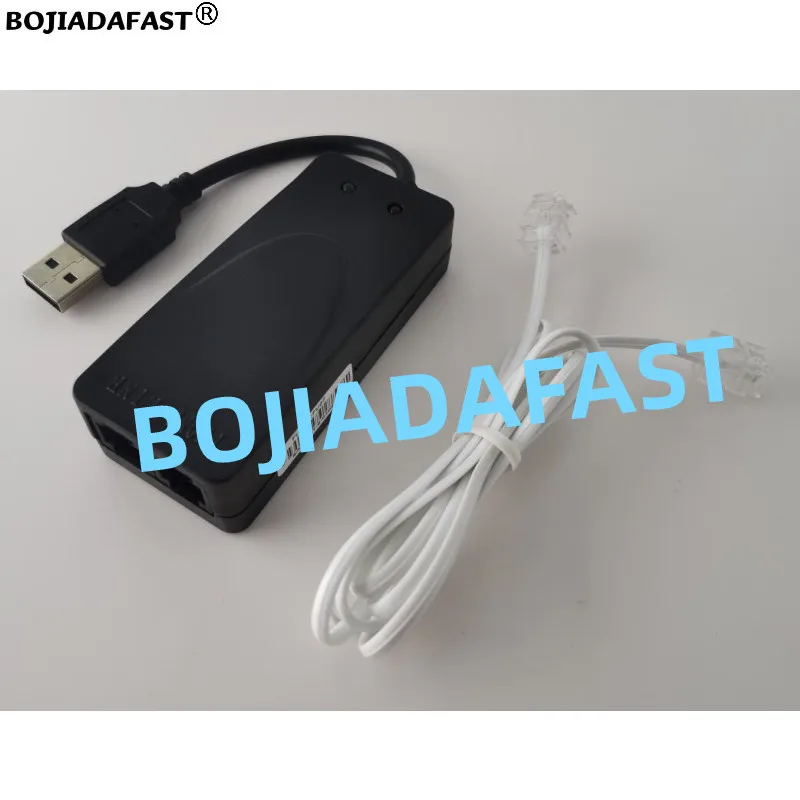 USB 2.0 Fax Modem With Dual RJ11 Port Caller ID Data Dial Up 56K V.92 V.90 Supports WIN 11 10 8 7 XP Linux images - 6