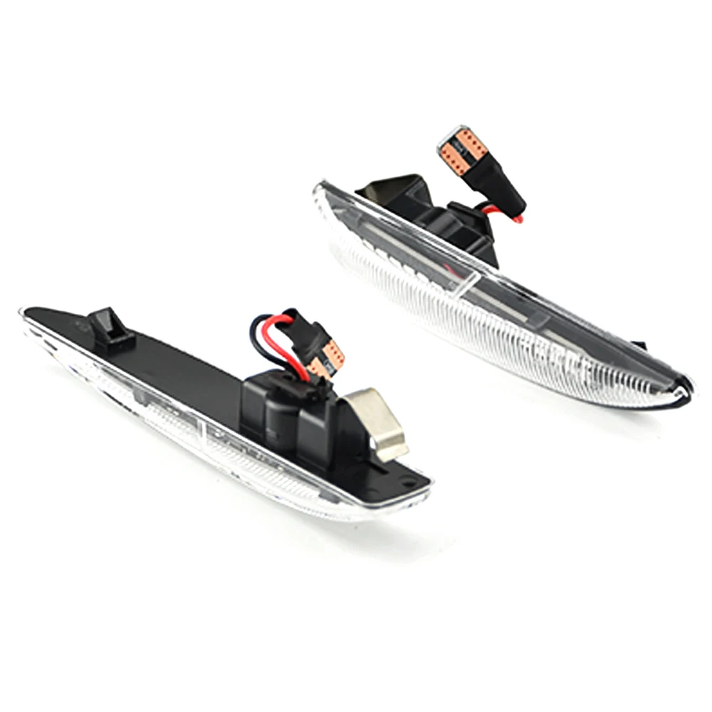 2 шт. автомобильный светодиодный боковой габаритный фонарь с динамическим