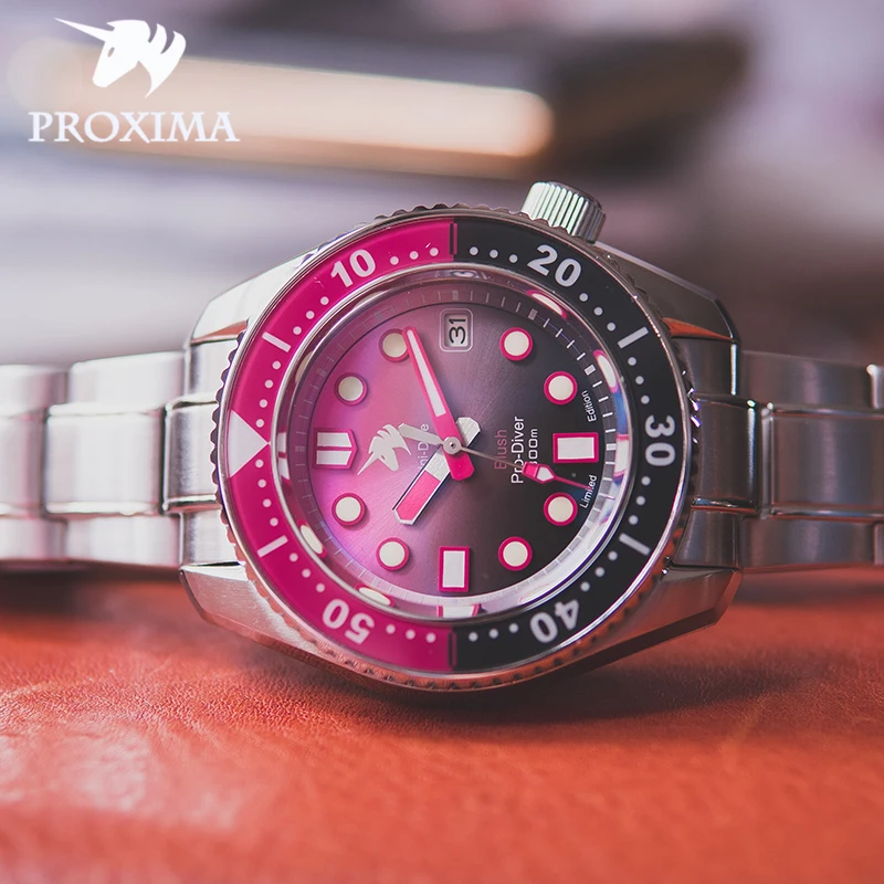 

Proxima 300M Automatic Men's Diver Watches Luxury Business SBDX001 NH35A Mechanical Sport Hand Wrist Watch Luminous C3 Sapphire