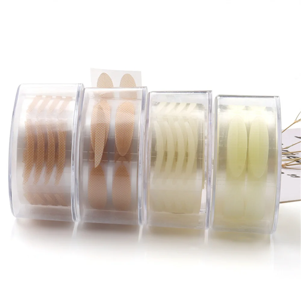 

Sdotter 600 шт. полоски для подтяжки глаз, двойная лента для век, прозрачная, серая, блестящая, невидимая двойная наклейка для век с большими глазами, наклейка для макияжа