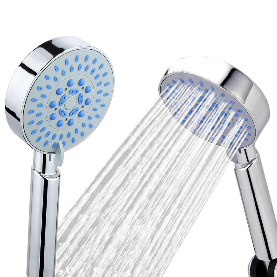 

5 Modes High Pressure Rainfall Shower Head Water Saving Spray Nozzle Pressurized Skin Care Bath Showerhead for Adults Kids