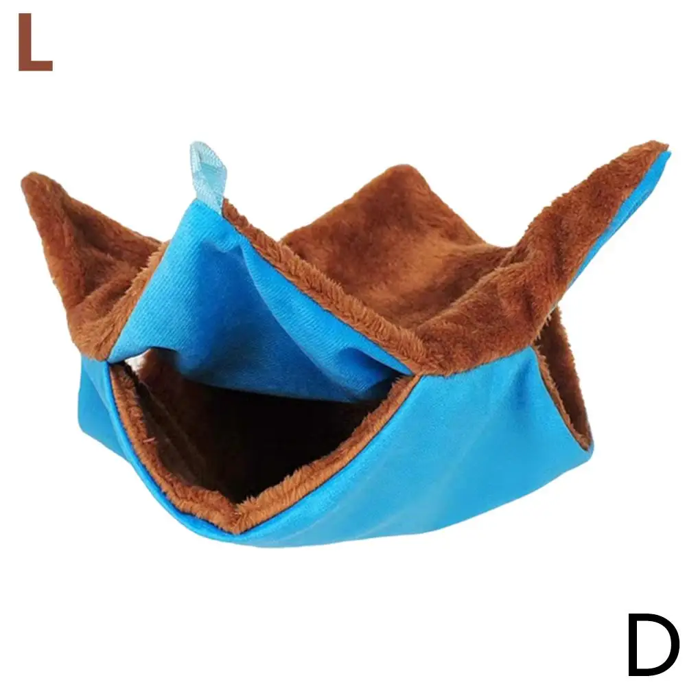 Сахарный гамак двухслойный дизайн зимний теплый маленький питомец спальная