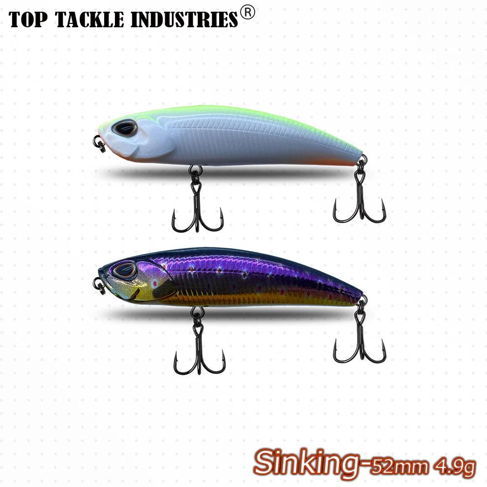 

1PCS Fishing Baits Length 52mm Weights 4.9g Sinking Water Wobblers Pencil Bait Specially Designed Perch Fish Lure