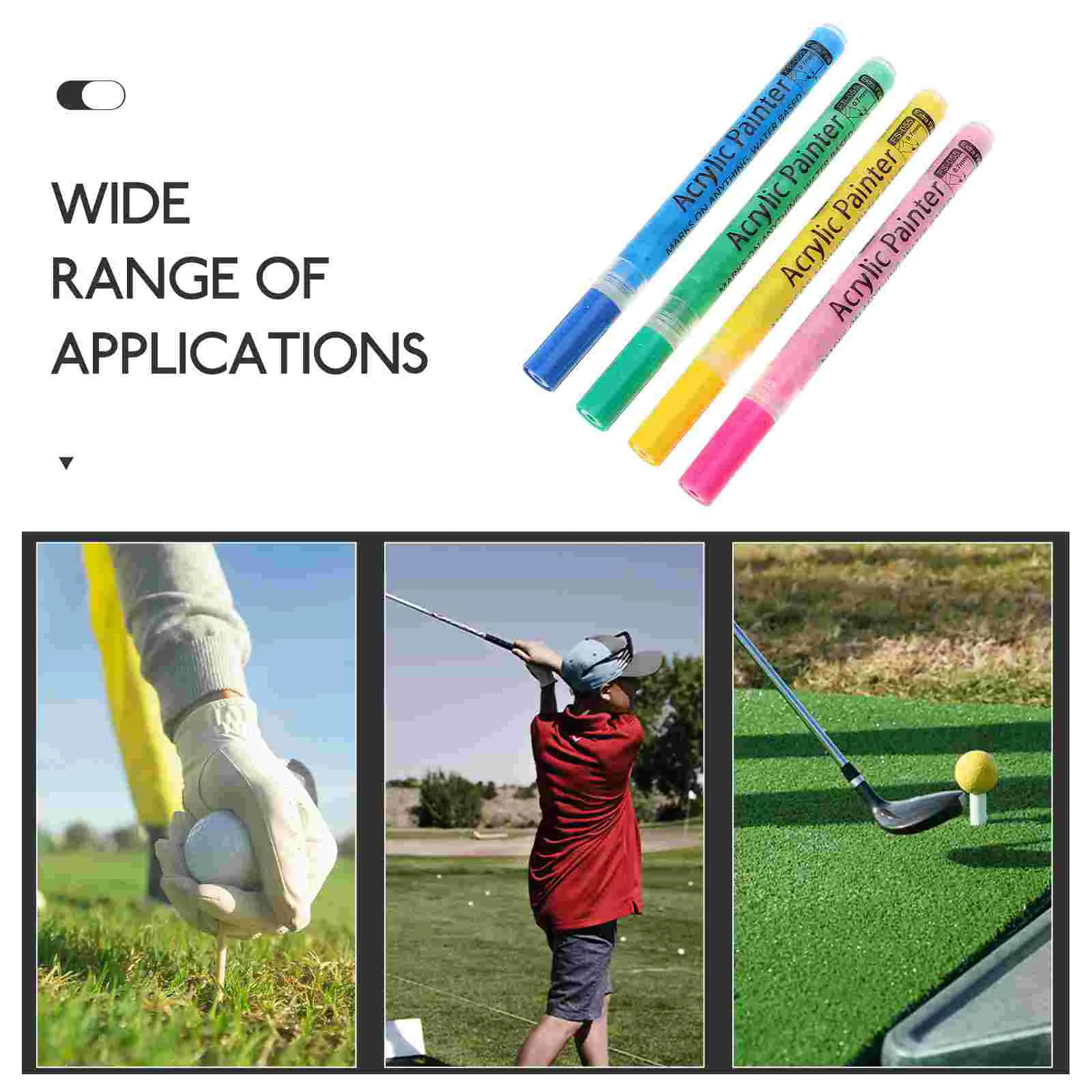 4 шт. аксессуары пеленальная ручка маркеры прецизионные пластиковые клюшки для