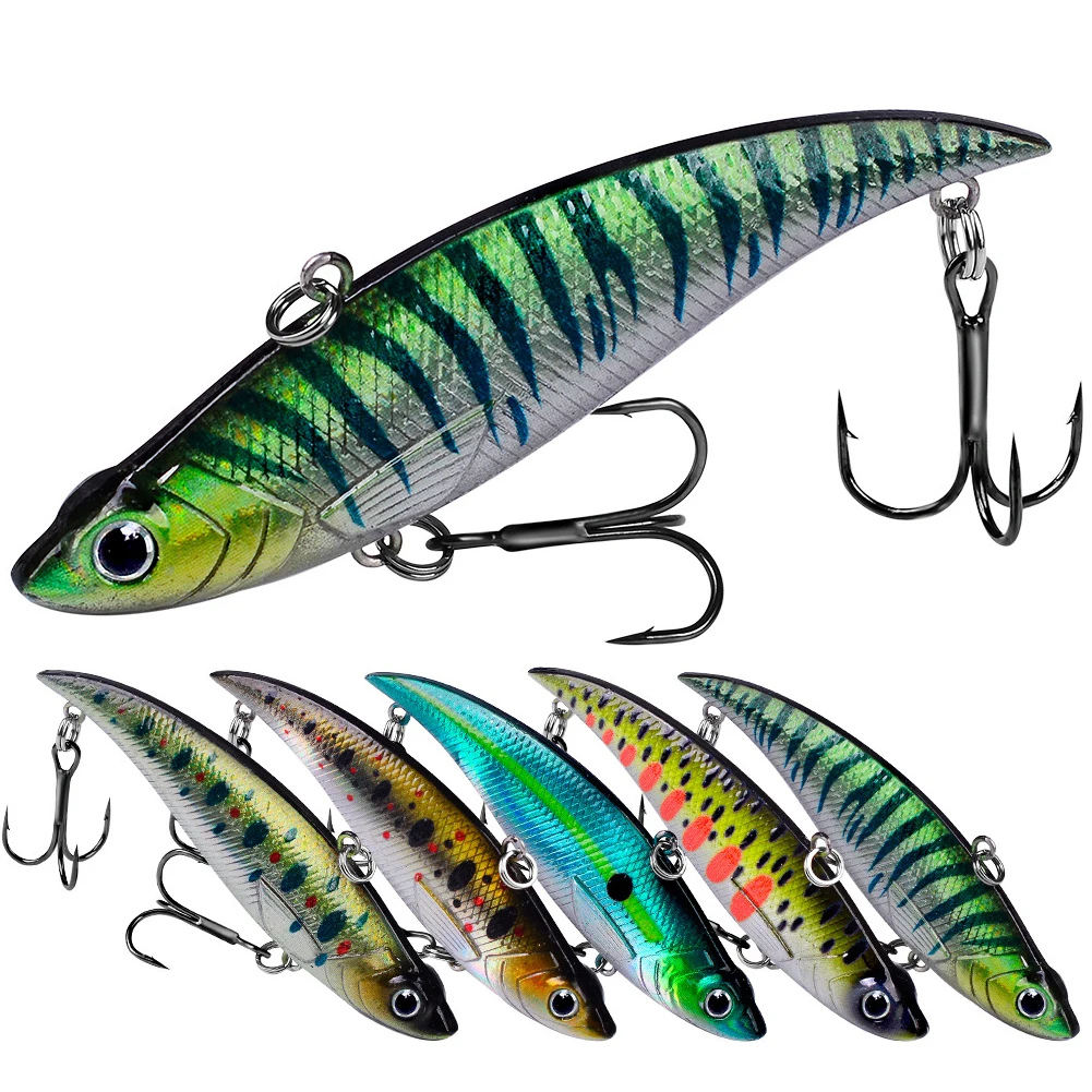 

Fishing Lure Pencil VIB Hard Bait 9cm/19.5g Carp Fishing Bait Wobbler Sinking Artificial Bait Trolling Fishing Tackle 2 Trebles