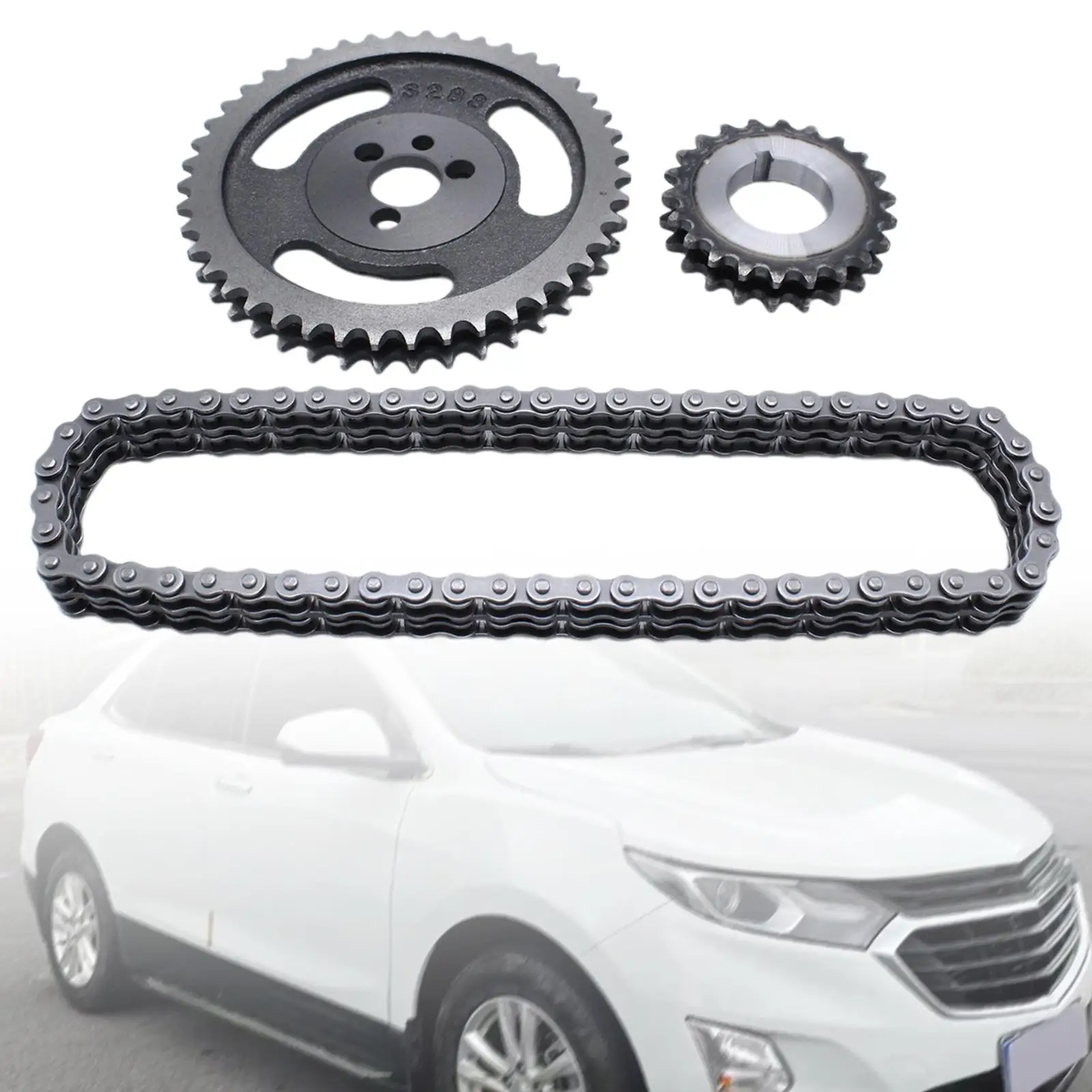 Комплект цепи ГРМ с двойным роликом профессиональная замена прочная запасная