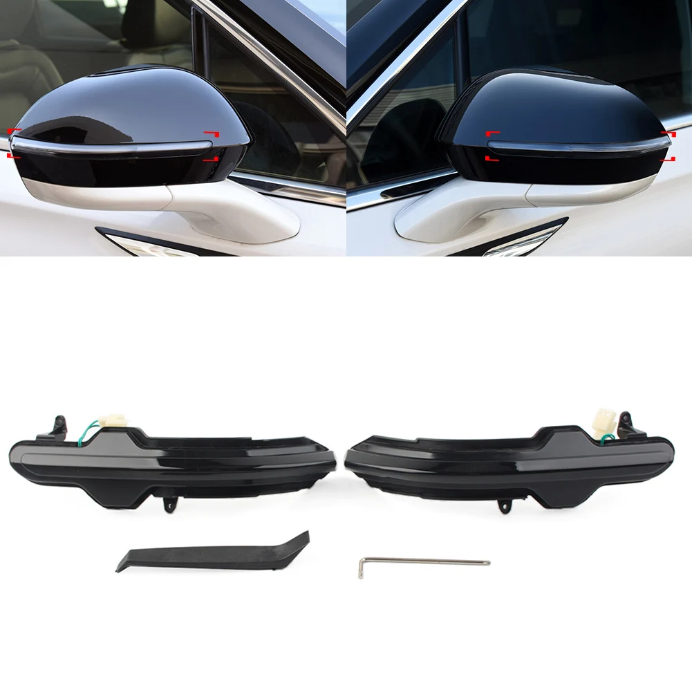 

1 пара, последовательная лампа для зеркала заднего вида