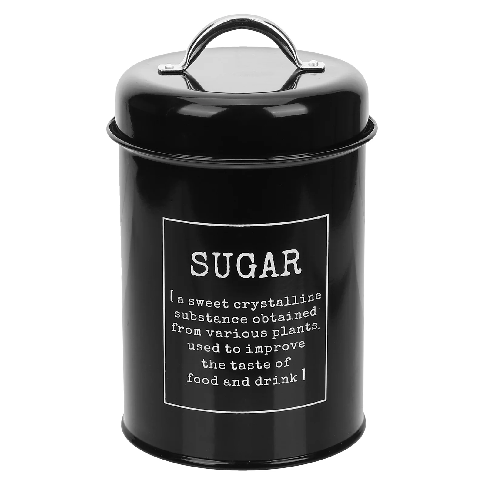 

Jar Sugar Tea Canister Tin Storage Coffee Rustic Farmhouse Metal Container Canisters Loose Bean Tins Set Leaf Sealed Candy