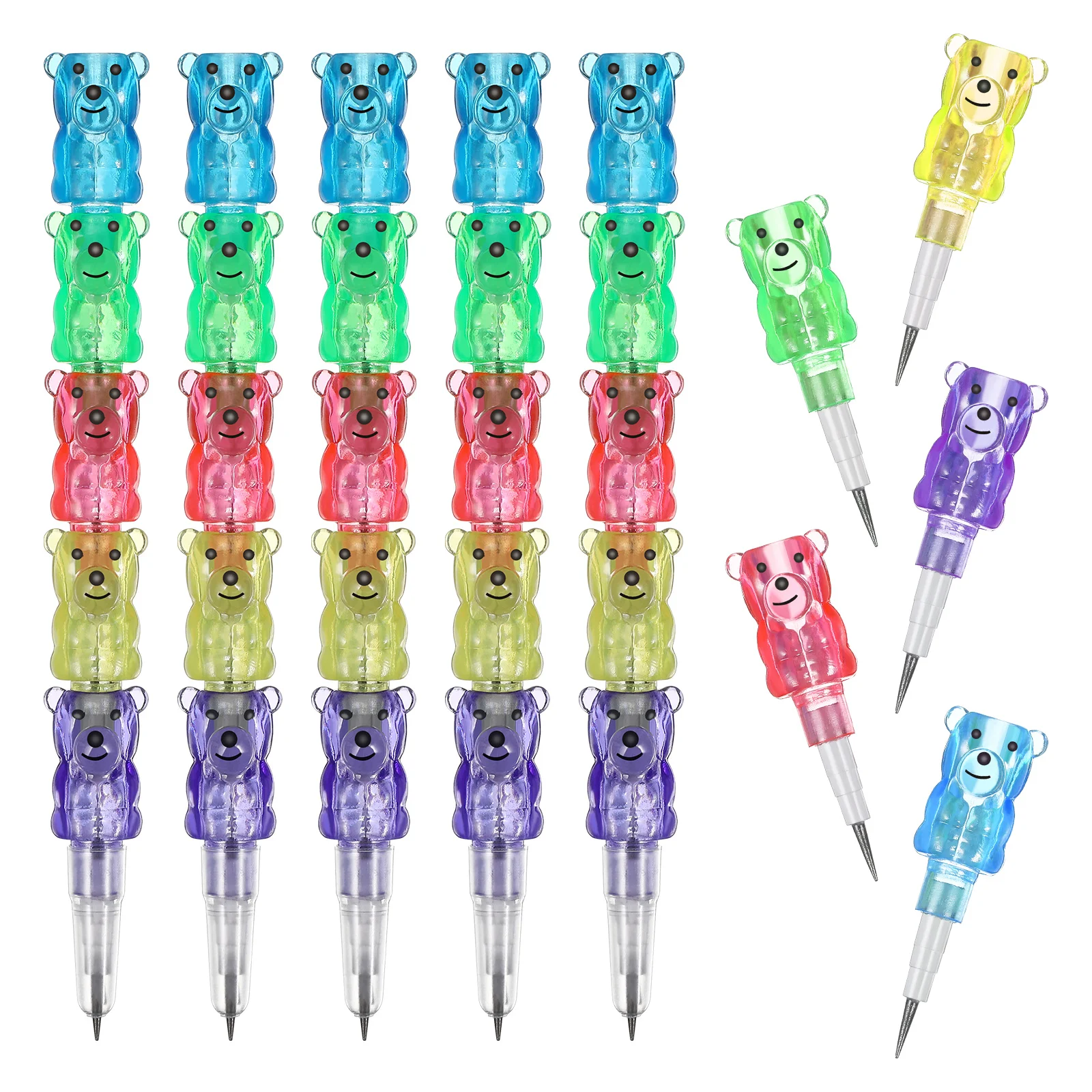 15 шт. карандаш для строительных блоков с медведем интересные карандаши сувениры