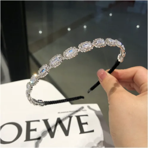 

Women Hairbands Princess wind 2022 summer new ins wind star light luxury wind headbands