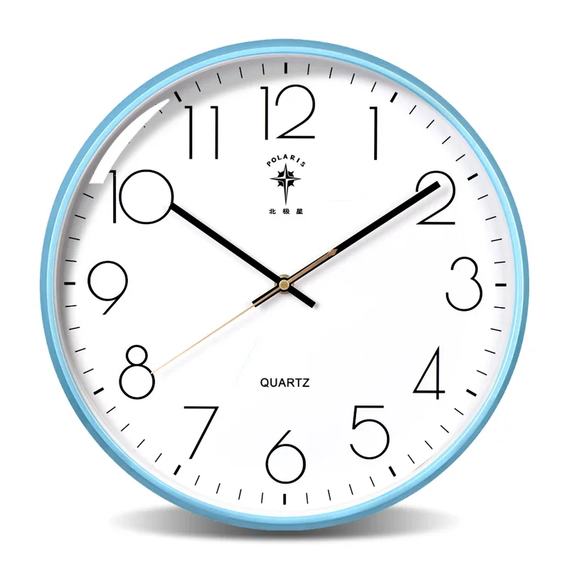 Большие кухонные настенные часы современные бесшумные цифровые с механизмом в