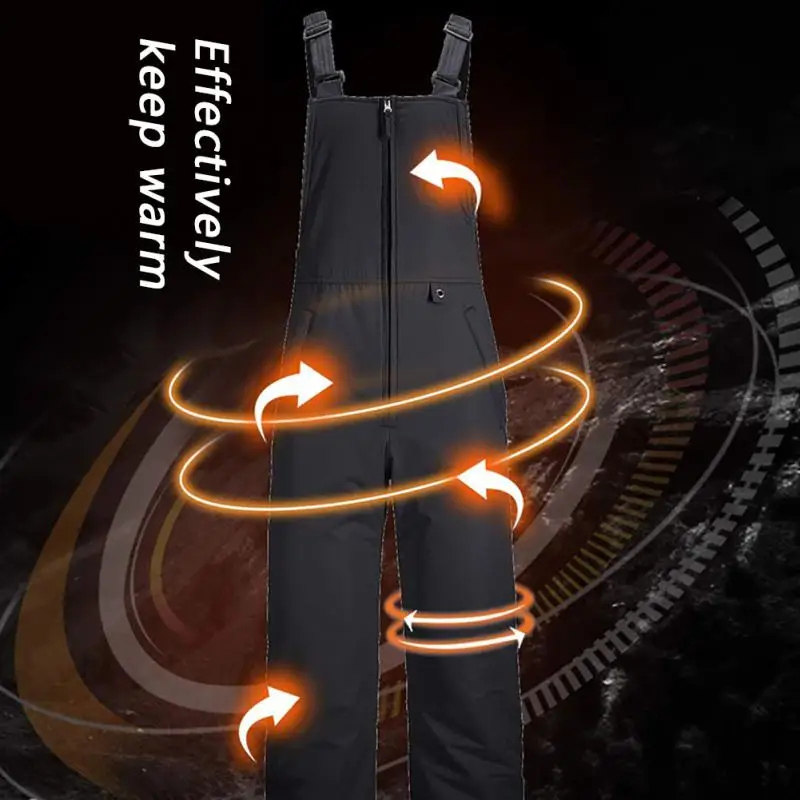 

Комбинезон лыжный женский двухслойный, водонепроницаемый лыжный комбинезон, штаны с изоляцией, лыжные штаны, Прямая поставка