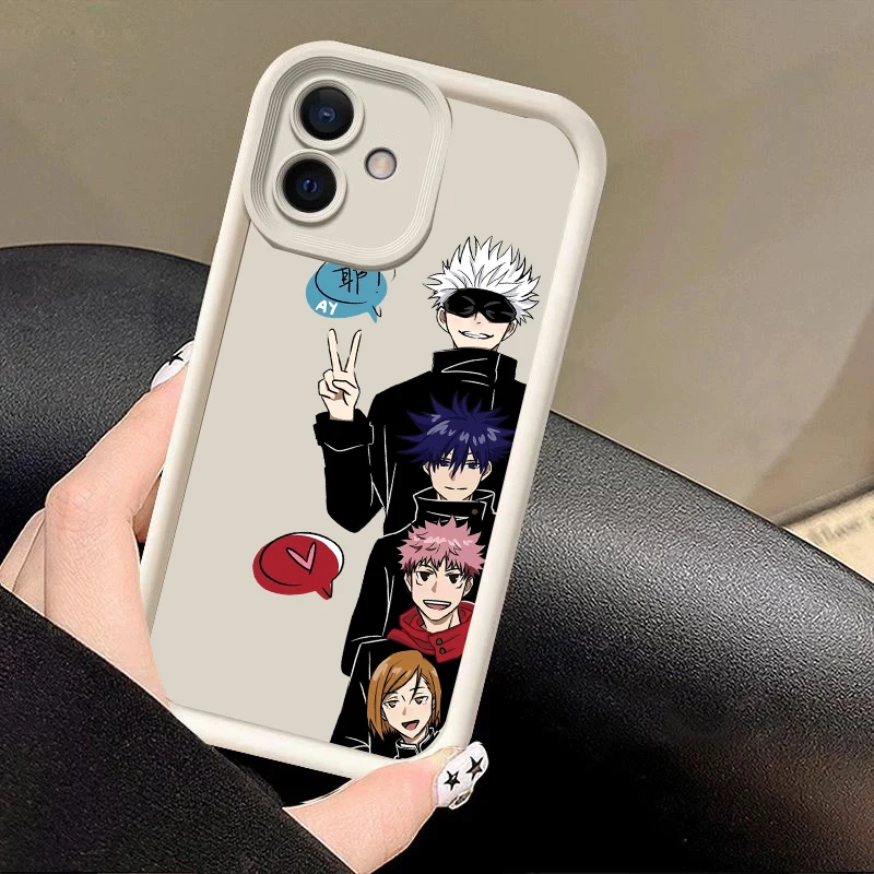 JR-11 Jujutsu Kaisen Phone Case For Samsung A24 A34 A14 A04 A04E A04S A13 A33 A53 A73 A12 A21S A51