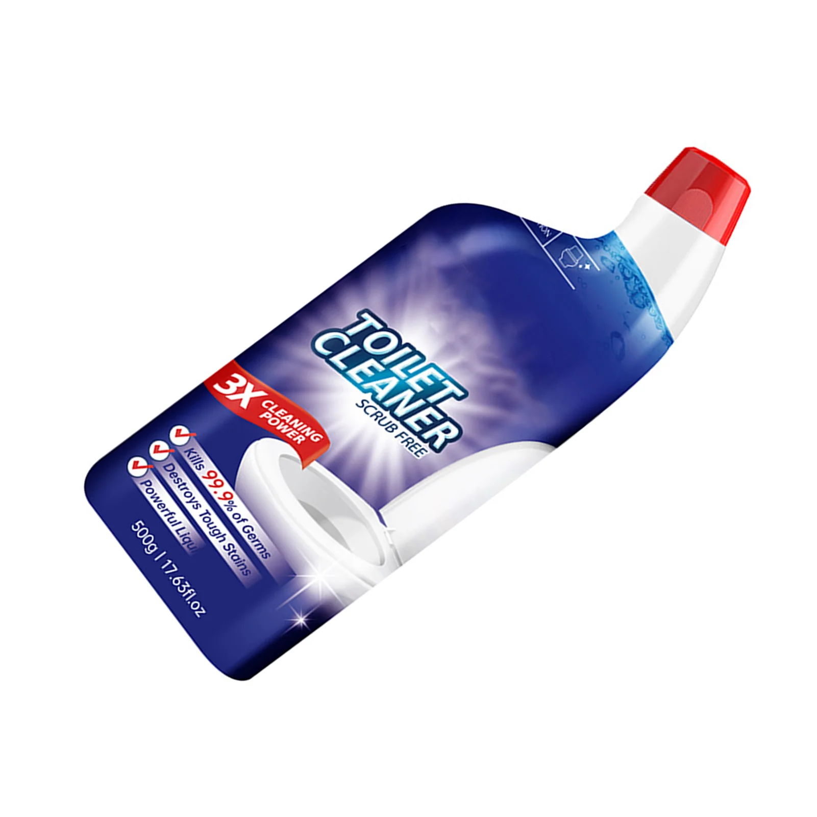 

500ml Toilet Bowl Cleaner Toilet Stain Remover Cleaner Suitable for Dirty Surface