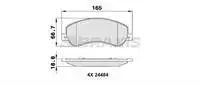 Код магазина: AB0070 Внутренний тормоз BALATASI TRANSIT V347 06  V347 155PS A.CEKER 11  VW AMAROK 2.0TDI 10 FISLI (art.: 3920bcd5ac2d4) - 3920bcd5ac2d4