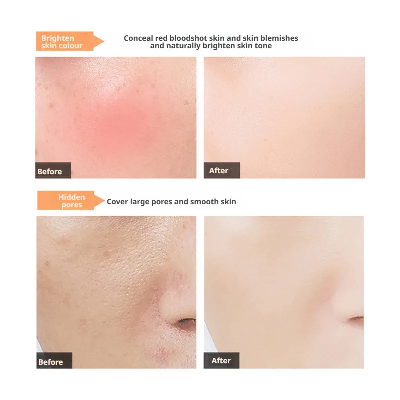 Осветляющая УВЛАЖНЯЮЩАЯ основа для макияжа защита увлажняющее осветление