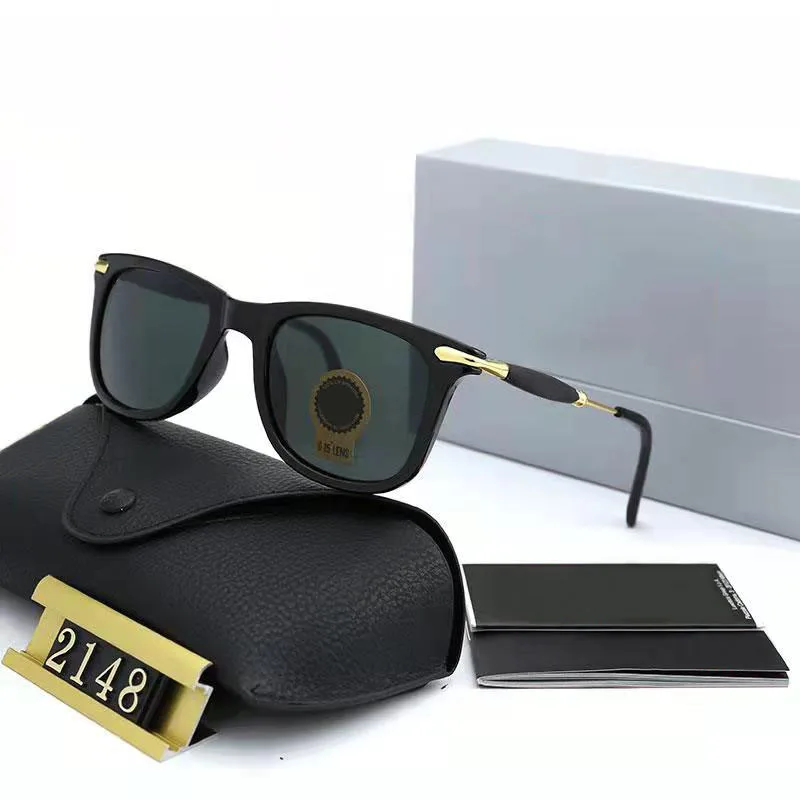 

Солнцезащитные очки Polaroid HD для мужчин и женщин, зеркальные квадратные солнечные очки в ретро стиле, для вождения, 2148
