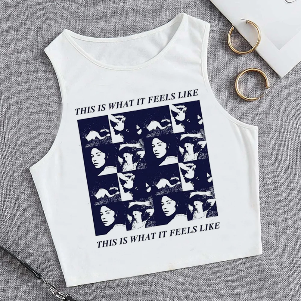 

Это то, что он ощущается как майка, корейская мода, кроп-топ, женская уличная одежда fairycore, готические футболки хиппи