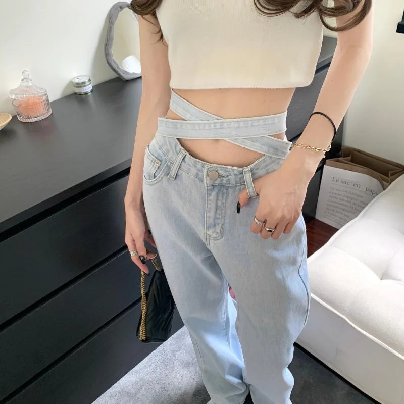 Рисунок 6 - Женские свободные джинсы с высокой талией