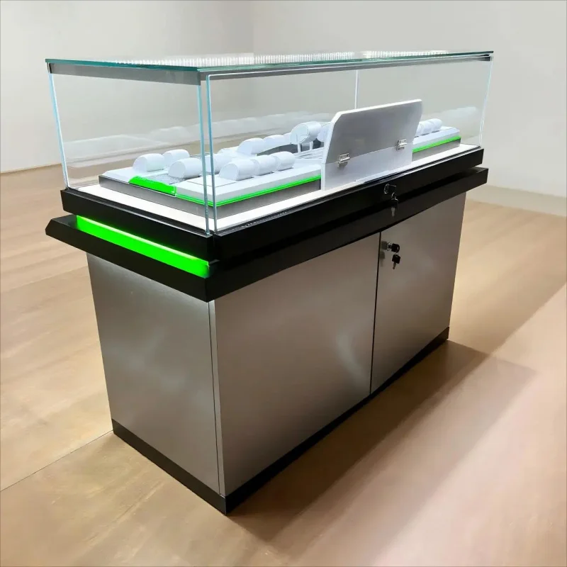Фото Инновационные демонстрационные стенды для часов из стекла Custom.Glass Tech №2