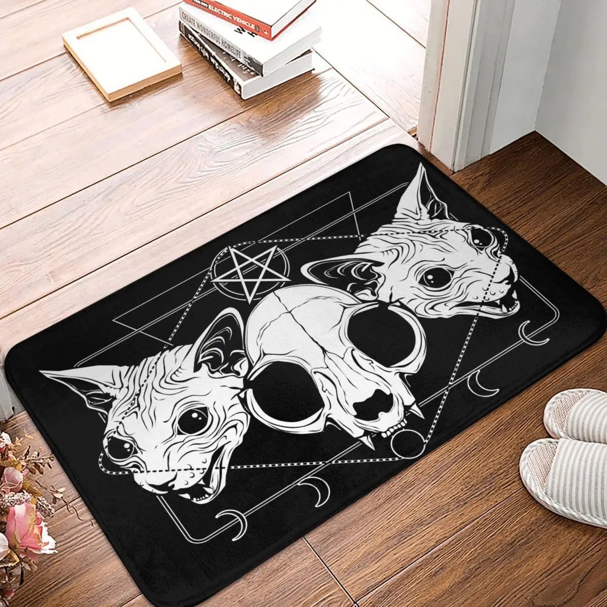 Нескользящий кухонный коврик с изображением животных для спальни культа Мяу
