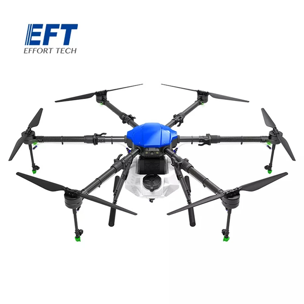 

Hot Sale E610P 10L Acens Payload EFT Spray Drone Agriculture Match with 4K Camera Agriculture Helicopter Drone Frame