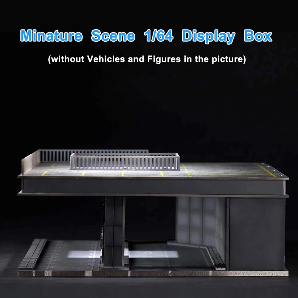 1/64 Дисплей Декор сцены Minature для литых под давлением моделей автомобилей (без