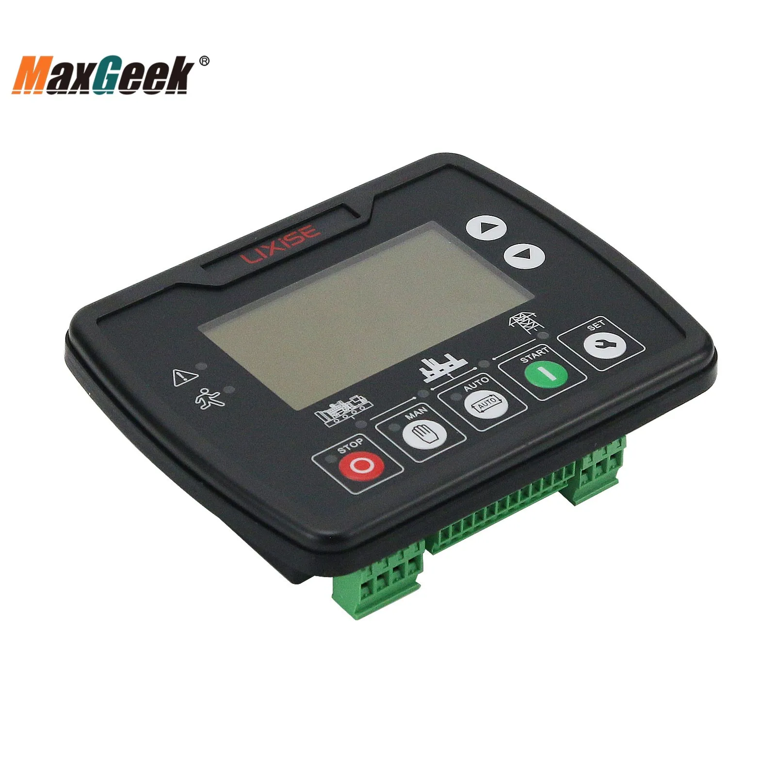 Фото Maxgeek LXC3120 Контроллер дизельного генератора Контроллер генераторной установки Панель управления генератором автоматического запуска и остановки №3