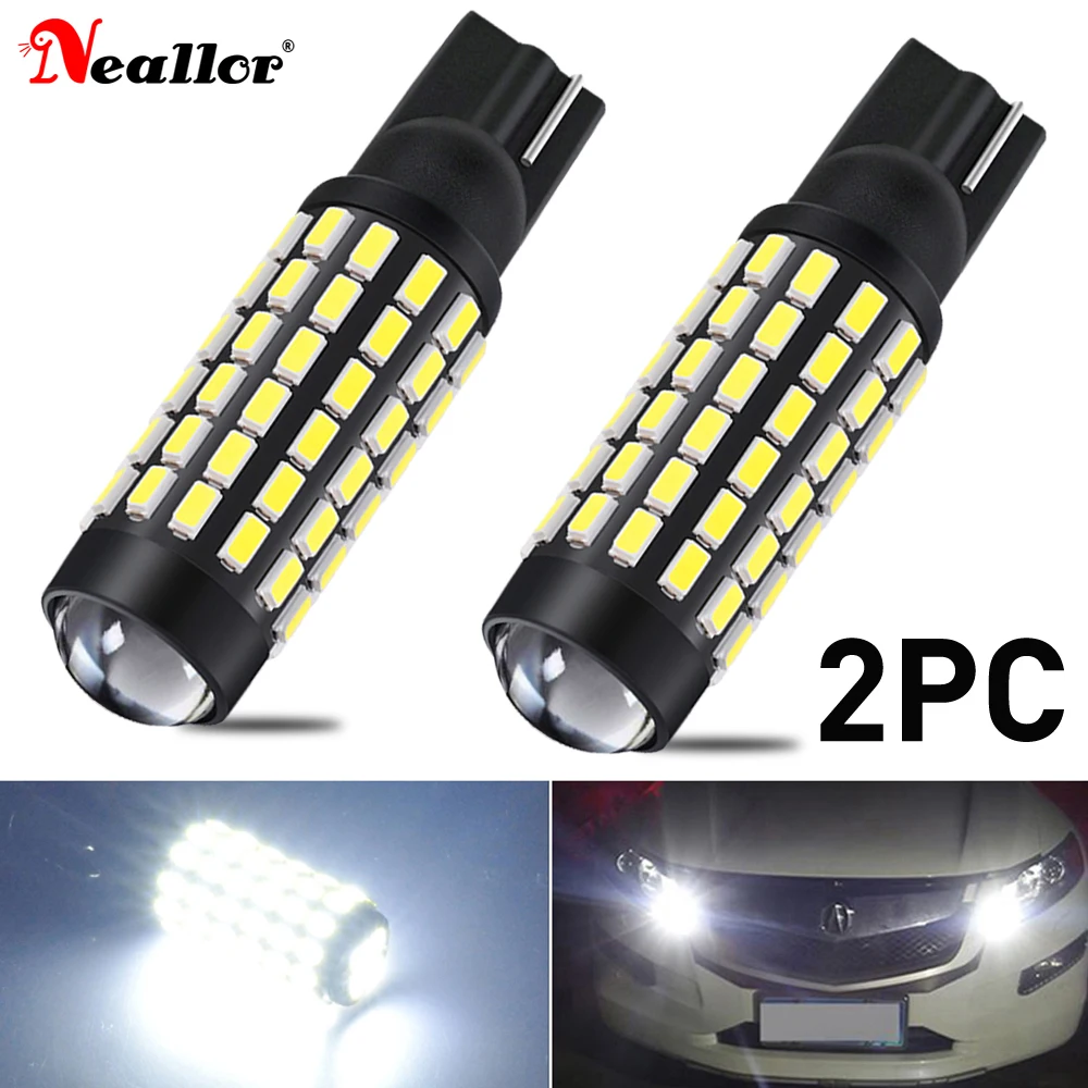 

Светодиодная лампа T10 W5W для салона автомобиля, 12 В, 194, 168, 6000 К