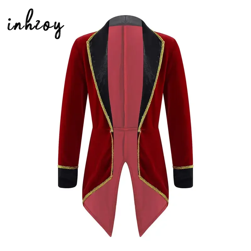 Куртка для мальчиков и девочек костюмы Хэллоуина в стиле стимпанк