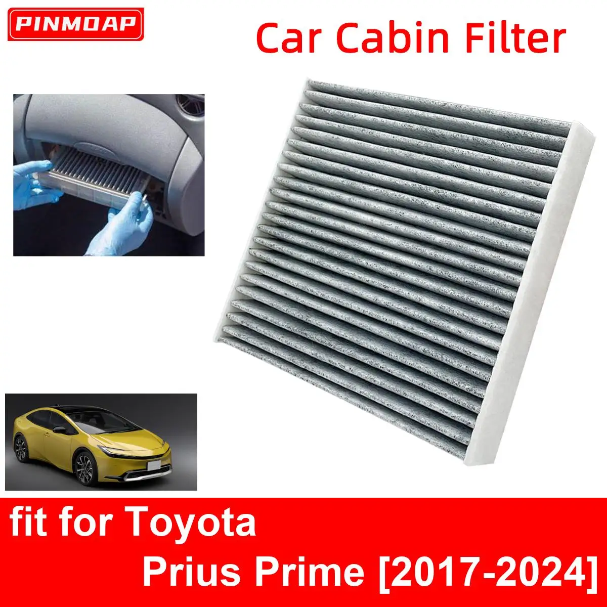 Автомобильный салонный фильтр для Toyota Prius Prime 2017-2024 автоматические фильтры из