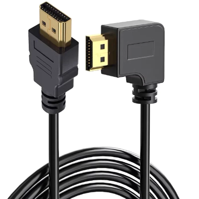 Кабель-удлинитель HDMI-HDMI 0 5/1 5 м HD/левый/правый вверх вниз угол 90 градусов высокая