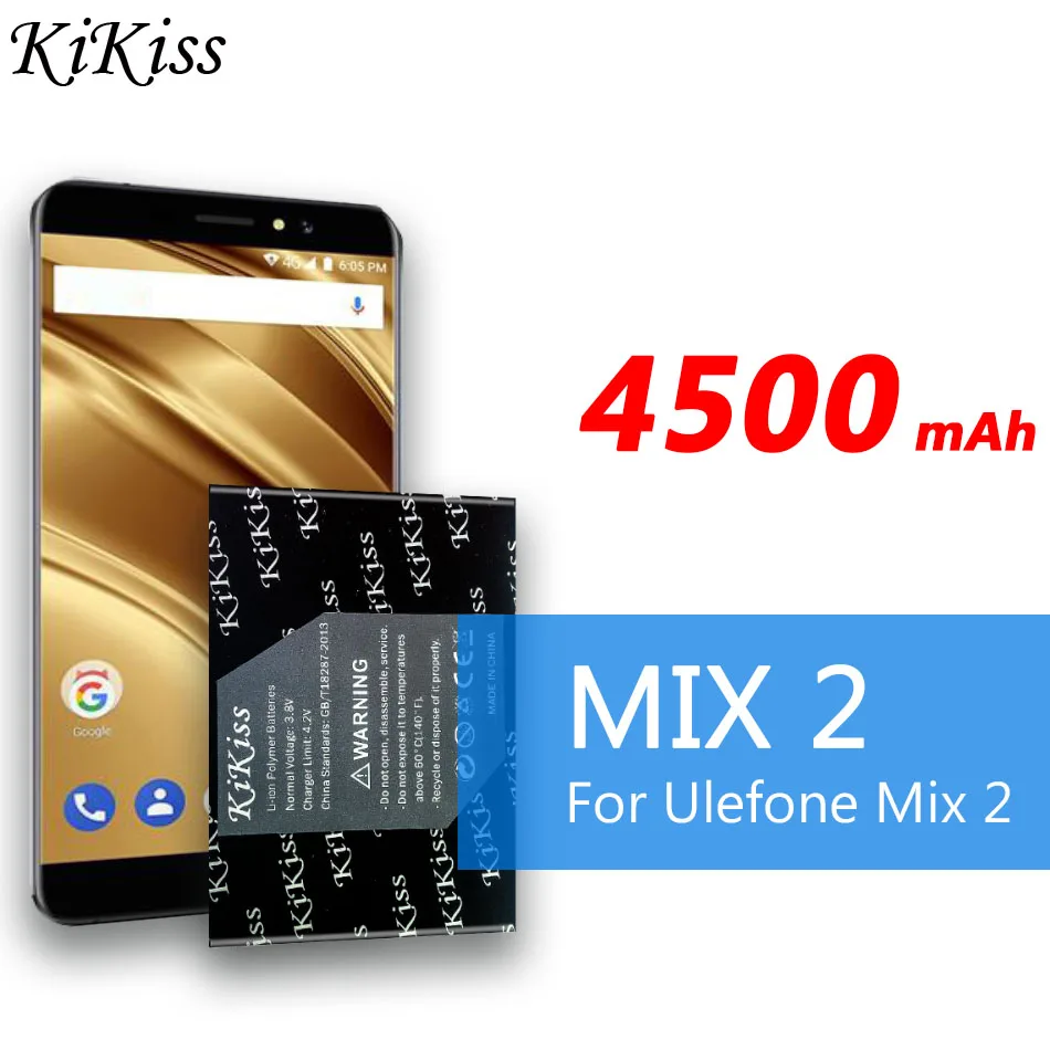 

4500 мАч для Ulefone MIX 2 MIX2 сменный аккумулятор новые оригинальные резервные батареи для смартфона Ulefone MIX2