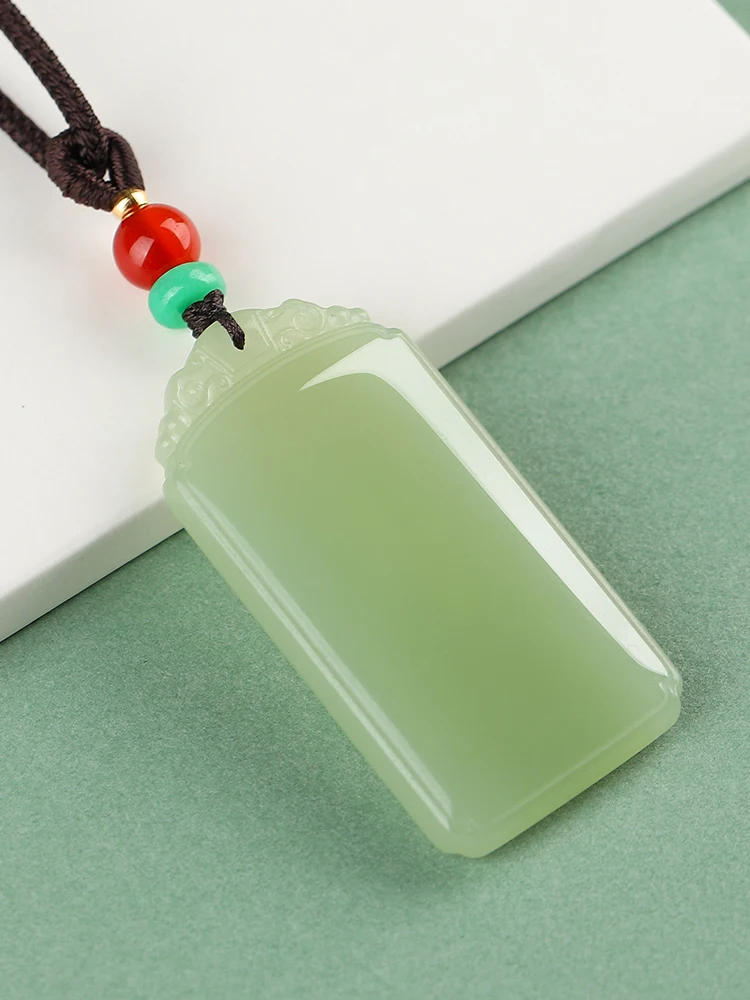 Подвеска из натурального нефрита пин-Ву Ши для мужчин и женщин ювелирные изделия