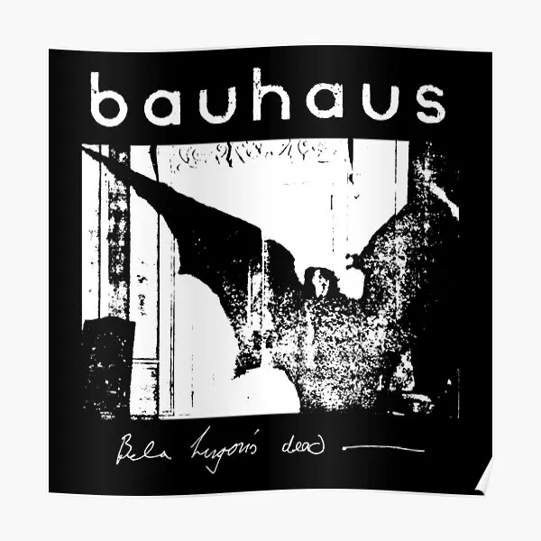 

Bauhaus Bat Wings Bela Lugosi Is Dead Poster Funny Picture Modern Wall Painting Decoration Print Mural Art Vintage No Frame
