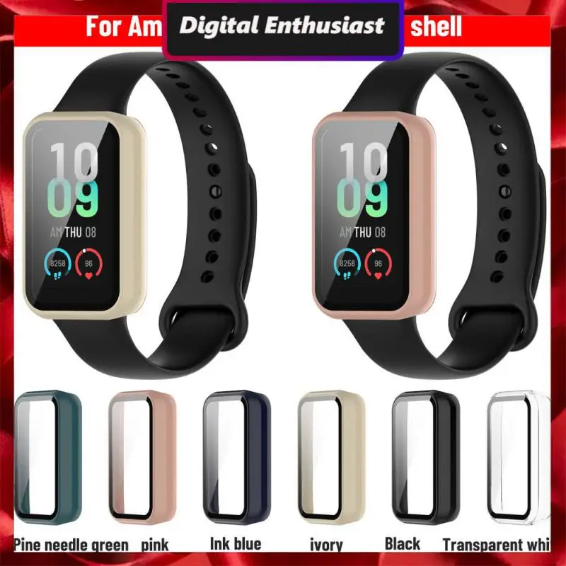 

Pc Protective Cover Protective Shell Toughened Film Smart Watch Protective Shell Replacement Wristband Case Smart Watch 2023 Hot