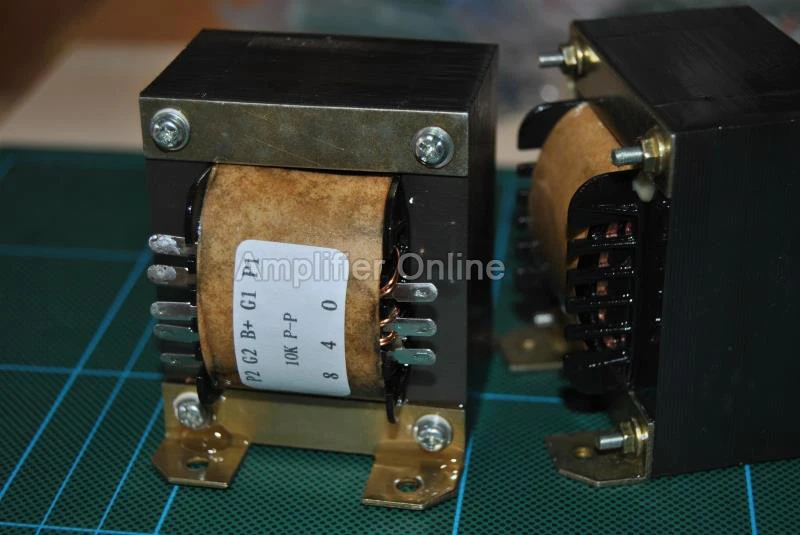 

1 Pair 10K 15W Push-Pull Output Transformers Brand New Japanese 35H360 Iron Core for 6V6 6P6P 6P14 EL84, 20-20K AP215