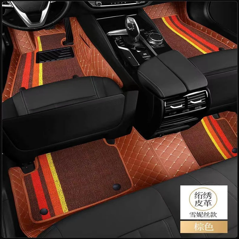 

Custom LHD ( or )RHD Car Floor Mats for Fiat All Models palio viaggio Ottimo Bravo Freemont car styling
