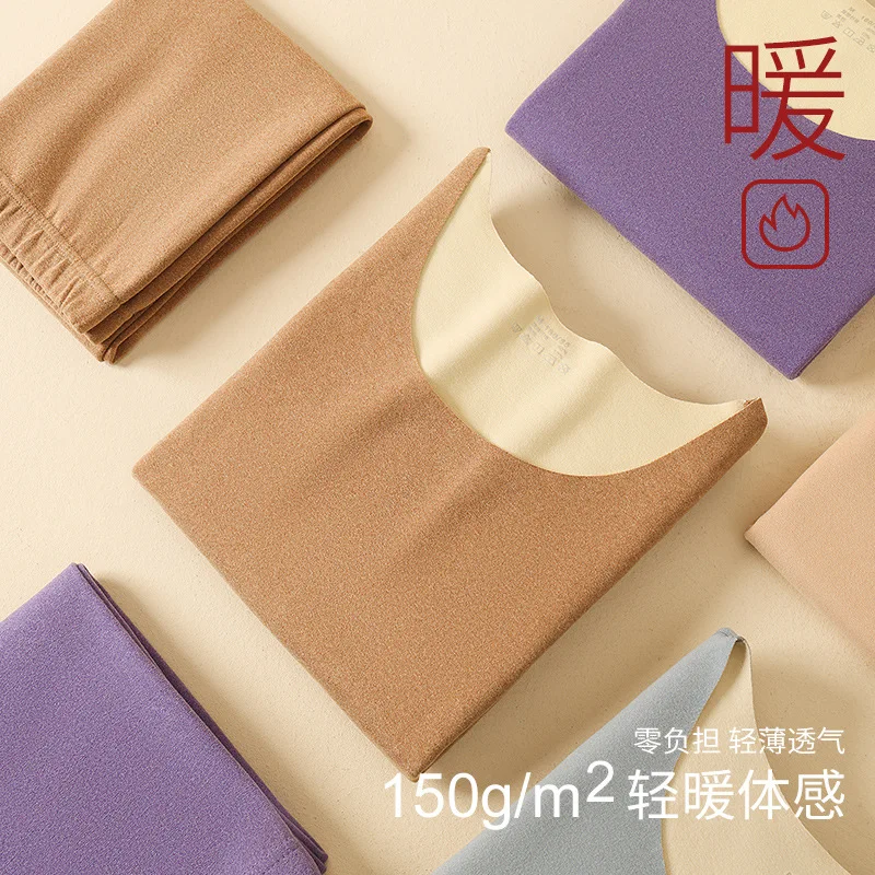 Winter Women's Thermal Underwear Sets Long Johns Winter Clothes Comfortable Thermo Underwea Suit Warm Winter Inner Wear Pajamas