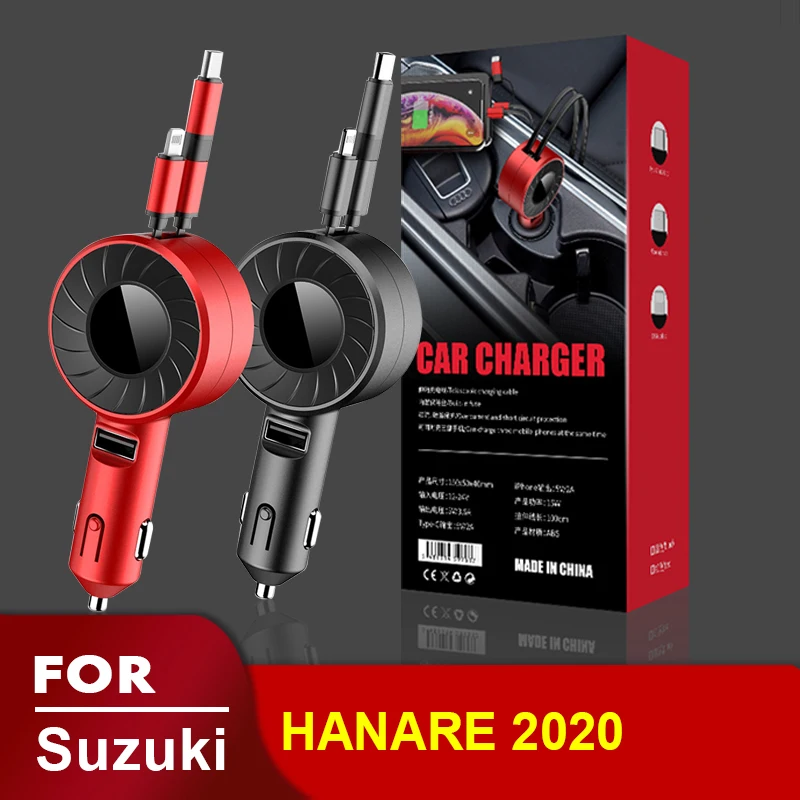 

USB Type C Car Charger for iPhone Android HUAWEI HONOR Xiaomi POCO Redmi Samsung Galaxy Realme UMIDIGI for Suzuki HANARE 2020