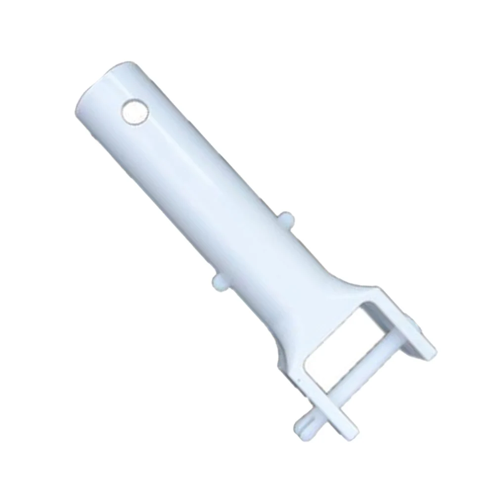 

Swimming Pool Spa Vacuum Head Handle Replacement W/ V-Clip & Pin White Pool Cleaning Tools Garden Pool Accessories